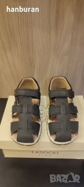 Детски тъмносини сандали Lasocki, снимка 1