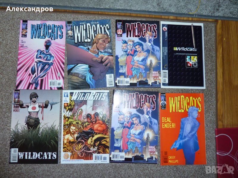 8бр. Wildcats комикси, снимка 1