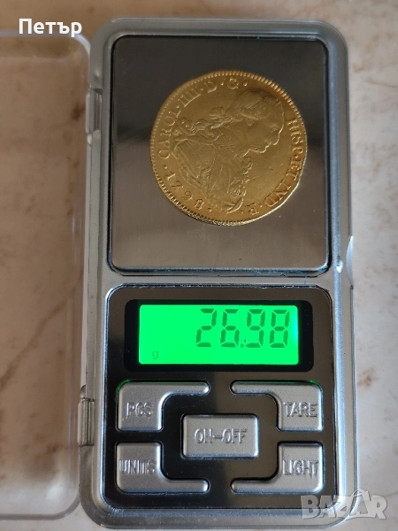 8 ескудо 1798 година , снимка 1