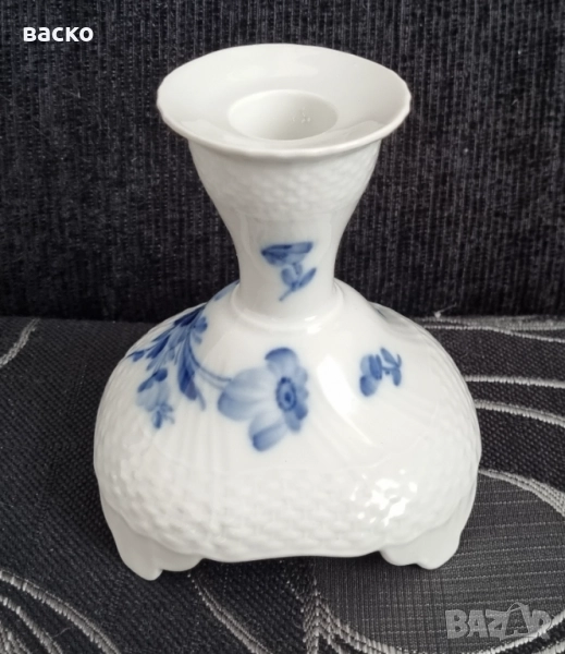 Royal copenhagen порцеланов свещник 1964 год, снимка 1