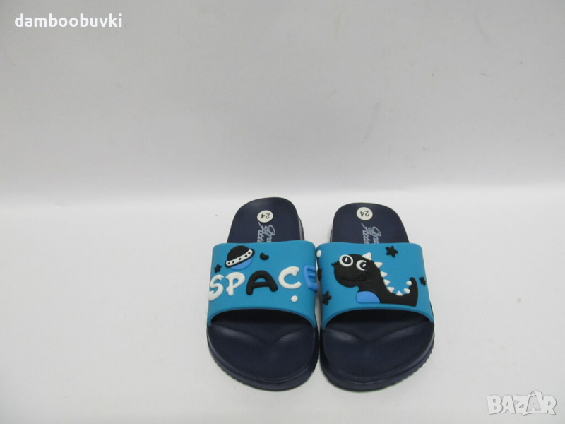 Детски гумени чехли GRAND ATTACK син 24/29, снимка 1