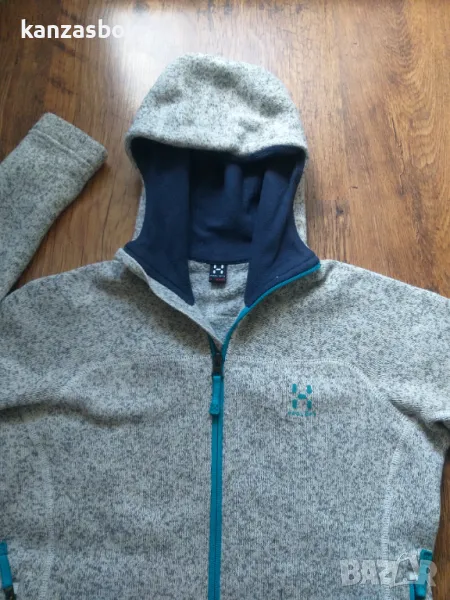 Haglöfs Swook Hood Jacket Women - дамско поларено горнище С, снимка 1