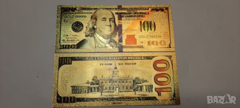 100 позлатени долара, снимка 1