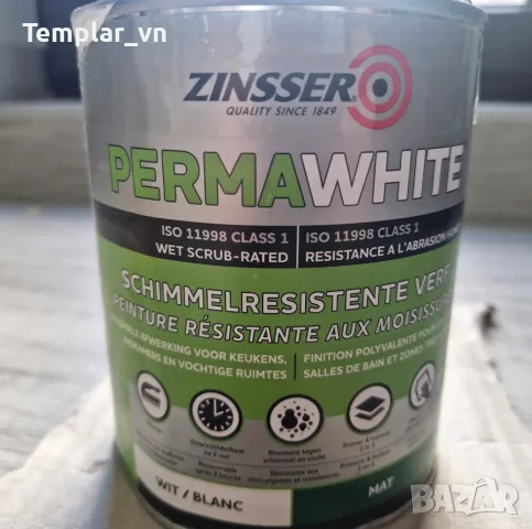 ZINSSER PERMAWHITE MAT боя против мухъл 0,5L