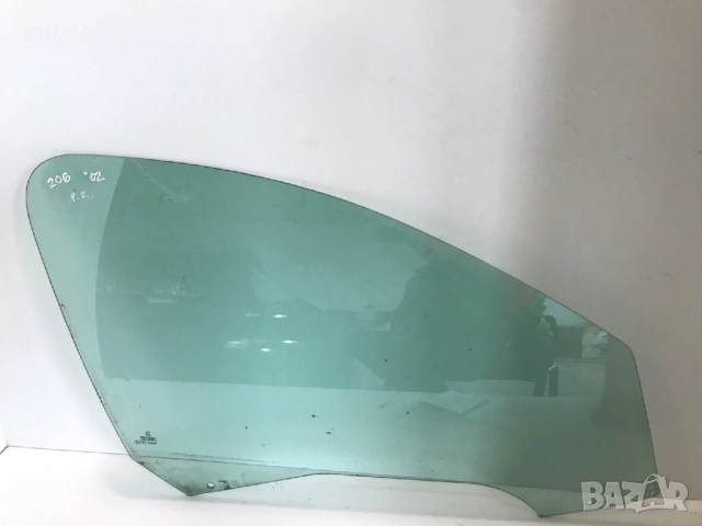 Предно десно стъкло на прозорец за врата за Peugeot 206 (1999-2005) 43R-000464, снимка 2 - Части - 53562677