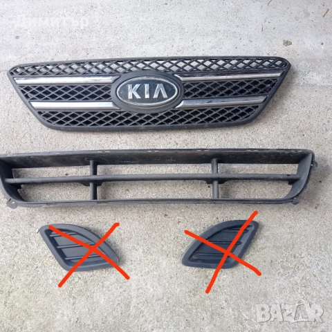 Решетки за броня за КИА СЕЕД Kia Ceed 06-09г, снимка 2 - Части - 52581021