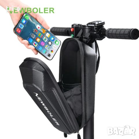 NEWBOLER Чанта за тротинетка, велосипед устойчива на дъжд 3L, снимка 3 - Аксесоари за велосипеди - 42092609
