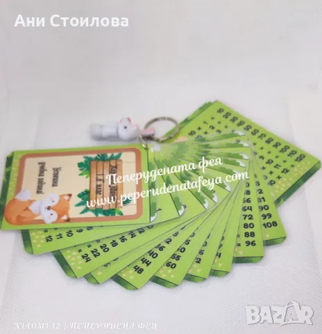 Таблица за умножение "Животни", снимка 2 - Други - 47470910