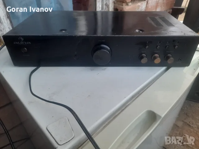 Продавам осилвател auna стерео , снимка 1 - Ресийвъри, усилватели, смесителни пултове - 55791731