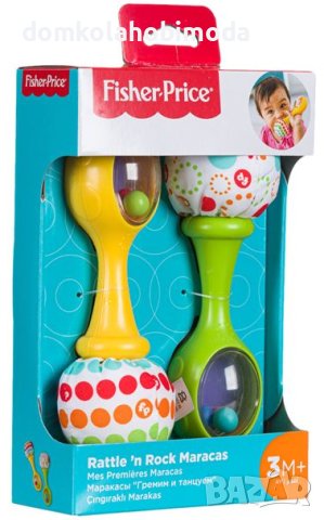 Комплект от 2 дрънкалки Fisher Price