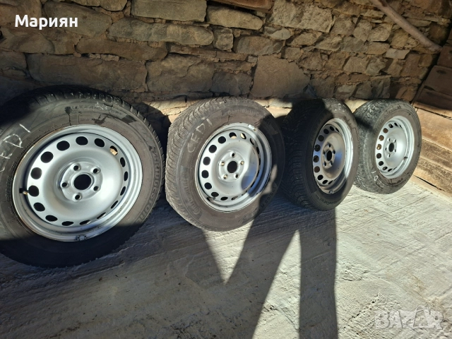 Железни джанти 15 5х112, снимка 2 - Гуми и джанти - 52742842