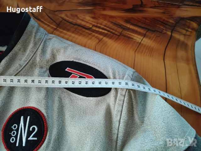 Винтидж Мъжко кожено яке моторджиско Cafe Racer Clockhouse Xl, снимка 10 - Якета - 52859627