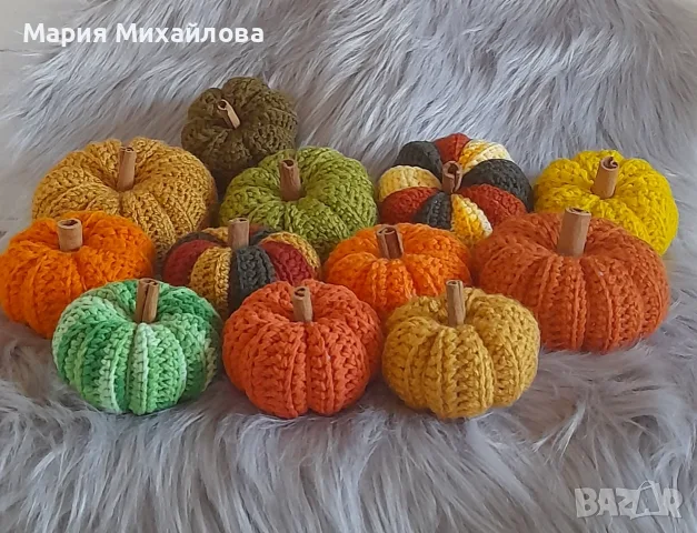 Ръчно изработени тикви, снимка 6 - Декорация за дома - 55830930