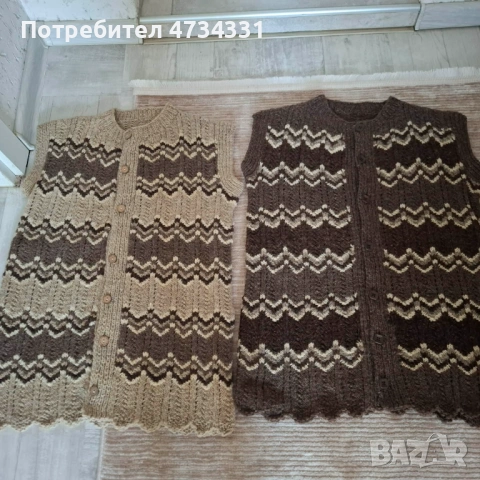 Дамки вълнени Елеци , снимка 2 - Елеци - 53658076