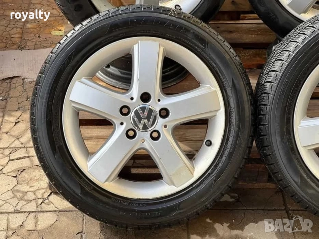 5х112 16 Цола Джанти VW Golf Passat Caddy Touran ET 46 J 6, снимка 7 - Аксесоари и консумативи - 52433906