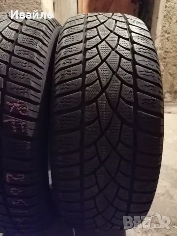 Продавам 2 броя зимни гуми 205.55.16 на 1 сезон дот 2021 Dunlop , снимка 2 - Гуми и джанти - 55719415