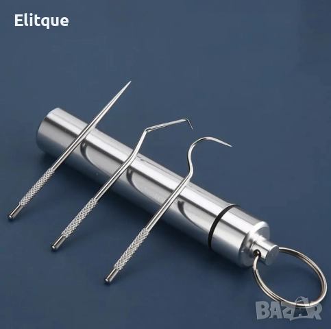 Комплект за почистване на зъби от неръждаема стомана  , снимка 4 - Други - 52906461