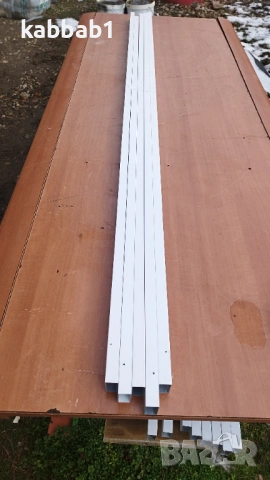 Алуминиев профил тръба - правоъгълни тръби 20/40, снимка 4 - Строителни материали - 53681169