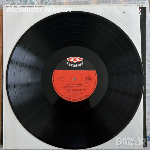 Ella Fitzgerald грамофонна плоча, снимка 3 - Грамофонни плочи - 41555988