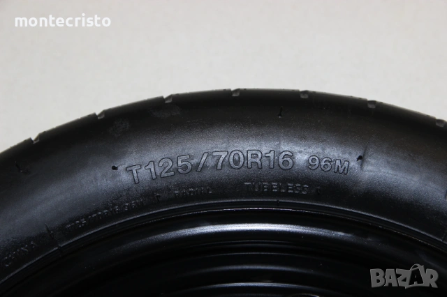 Резервна гума патерица VW Golf 5 (2004-2008г.) 5x112 / 57.1 / 16 цола / VW Golf 6 (2008-2013г.), снимка 4 - Гуми и джанти - 53241936