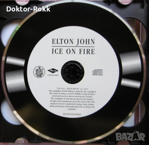 Elton John – Ice On Fire (2 CD) 1998, снимка 4 - CD дискове - 40751654