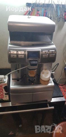 Професионашна кафемашина Saeco Aulika Top Cappuccino, снимка 9 - Кафемашини - 40258175