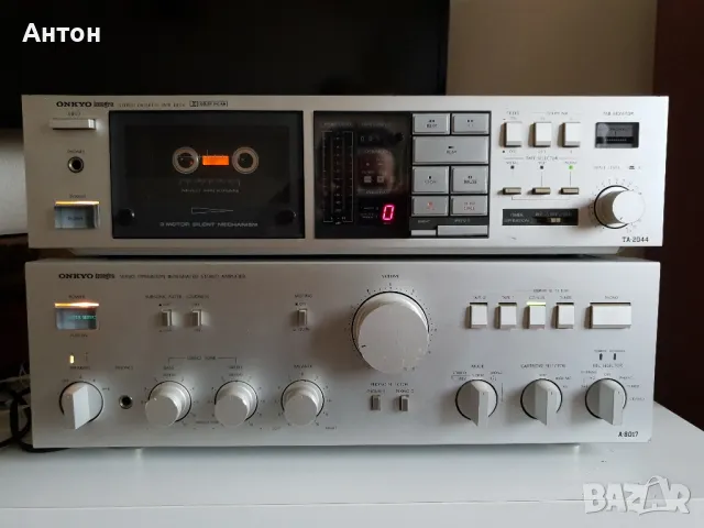 Onkyo A-8017, Onkyo ta-2044, снимка 2 - Ресийвъри, усилватели, смесителни пултове - 48440643