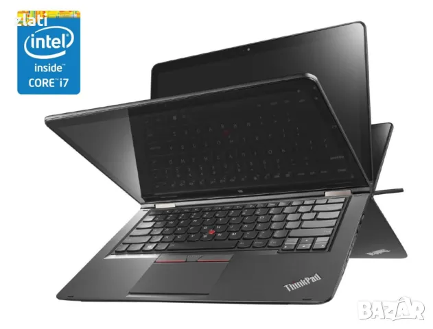 Таблет и Лаптоп 2в1 Lenovo S3 Yoga 14 Yoga i7-5500U /RAM 8GB/SSD 256GB / лицензиран Windows 10 Pro, снимка 11 - Лаптопи за работа - 49492477