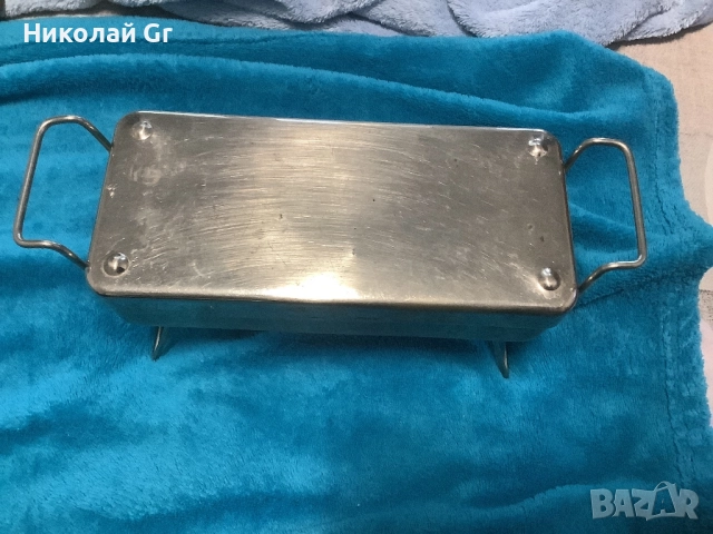 Медицински стерилизатор  1960 години неръждаема стомана , снимка 2 - Други ценни предмети - 52583270