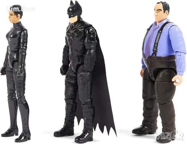 Оригинален комплект фигурки The BATMAN - Batman+ The Penguin + Selina Kyle / DC, снимка 2 - Фигурки - 56261283