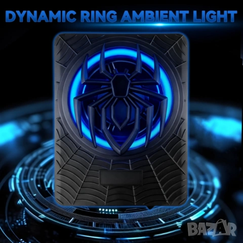 Компактен 10” автомобилен 1200W(peak) активен субуфер с RGB динамична подсветка и контрол на басите, снимка 4 - Аксесоари и консумативи - 53449054