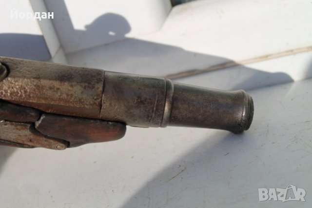 Оригинален армейски капсулен пистолет , снимка 3 - Антикварни и старинни предмети - 35862225