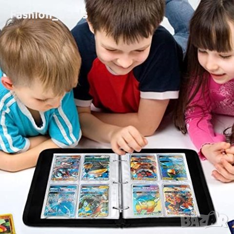 Класьор албум карти Покемон колекция Pokemon trading cards Организатор, снимка 7 - Колекции - 41405432