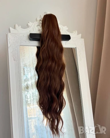 екстеншън , снимка 4 - Аксесоари за коса - 51054778