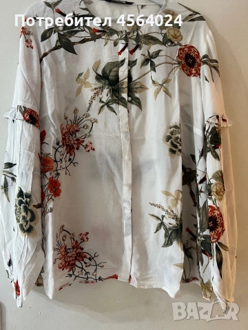 Даска риза на цветя, снимка 5 - Ризи - 51630532