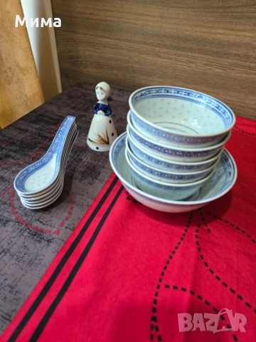 Китайски порцеланов сервиз, снимка 10 - Сервизи - 51782056