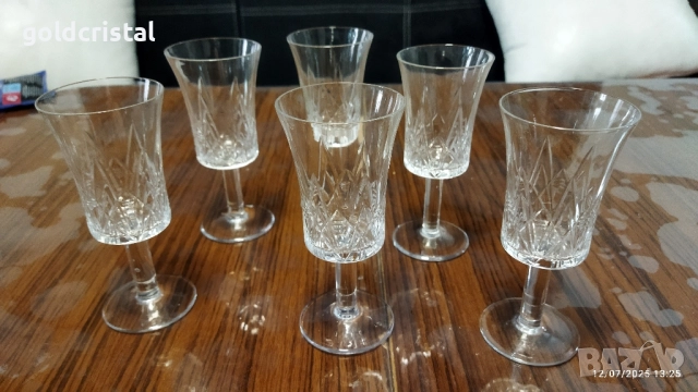 Руски кристални чаши 