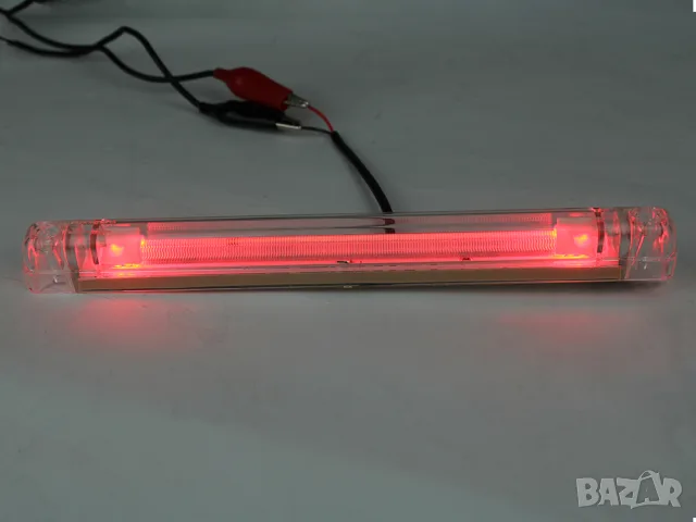 LED габарит за кабина 20 mm червен, снимка 3 - Аксесоари и консумативи - 55868913