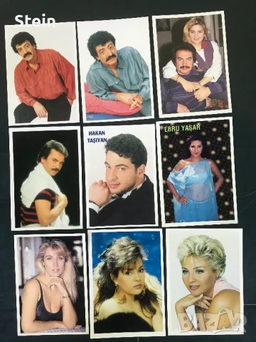 Пощенски картички и плакати с музиканти и артисти, снимка 7 - Колекции - 50672314