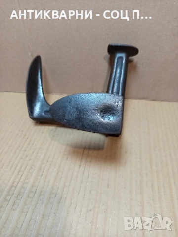 Соц Стара Обущарска Наковалня 2.200кг. НОМЕР 718., снимка 5 - Антикварни и старинни предмети - 53513641