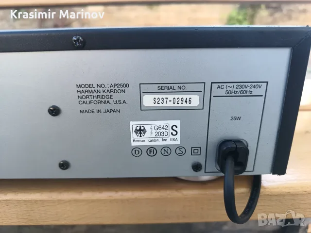 Harman Kardon Ap 2500 *Продава се*, снимка 8 - Аудиосистеми - 55783588