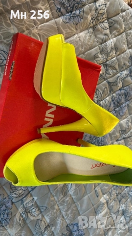 Обувки, снимка 3 - Дамски обувки на ток - 52613456