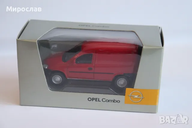 NOREV 1/64?? OPEL COMBO МОДЕЛ ИГРАЧКА КАМИОН КОЛИЧКА, снимка 6 - Колекции - 49379762