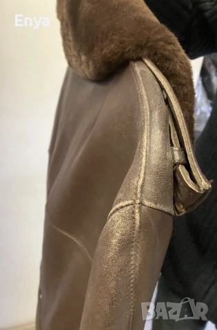 Кожена шуба от естествена кожа, снимка 6 - Палта - 53210951