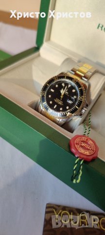  Мъжки луксозен часовник Rolex Submariner , снимка 7 - Мъжки - 41513203