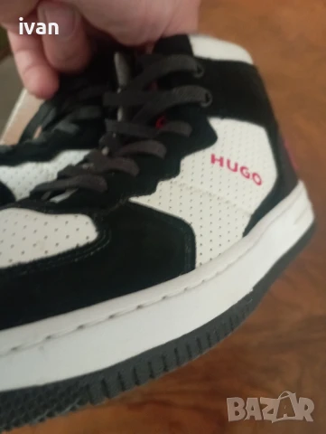 Детски маратонки HUGO
в бяло G00245 Оригинални, снимка 6 - Детски маратонки - 50698411