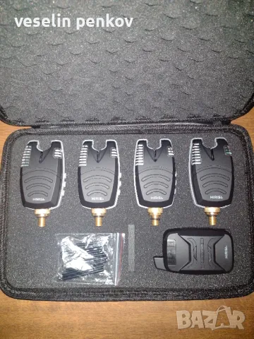 Сигнализатори 4 броя+Централа - Нови, снимка 1