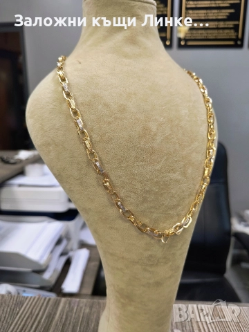 НОВ Златен Синджир 11.79гр / 14К, снимка 6 - Колиета, медальони, синджири - 52772854