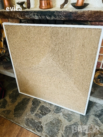 Въздух за стените: Живият ритъм на въжето, снимка 4 - Декорация за дома - 52587783