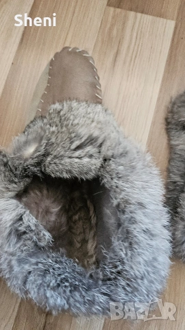 Ръчно изработени мокасини, пантофи от естесвена кожа, 38 номер, снимка 4 - Маратонки - 53066924